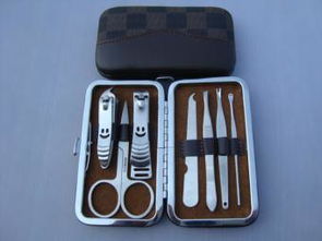 7件套不锈钢指甲剪高清图片展示